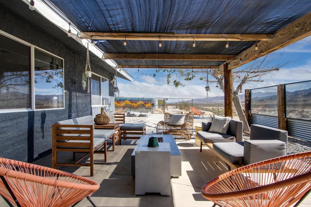 Sapphire Haven + Casita! Pool + Spa + Movie Theatre + 10 Min To Monument! Joshua Tree Exterior photo